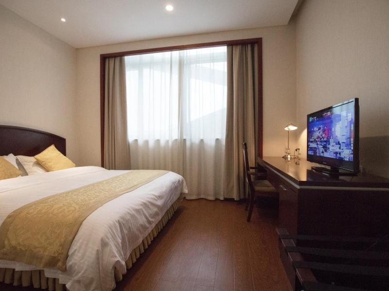 Greentree Alliance Suzhou Wuzhong North Zhongshan Road Jinmanting Hotel Exteriör bild